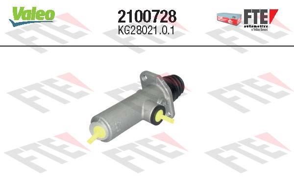 Valeo 2100728 Master Cylinder, clutch 2100728: Buy near me in Poland at 2407.PL - Good price!