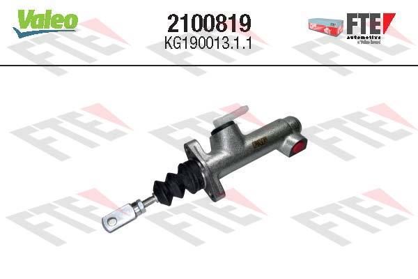 Valeo 2100819 Master Cylinder, clutch 2100819: Buy near me in Poland at 2407.PL - Good price!