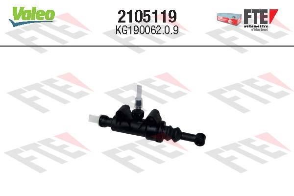 Valeo 2105119 Master Cylinder, clutch 2105119: Buy near me at 2407.PL in Poland at an Affordable price!