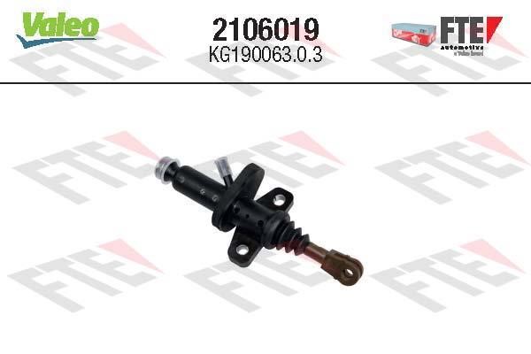 Valeo 2106019 Master Cylinder, clutch 2106019: Buy near me in Poland at 2407.PL - Good price!