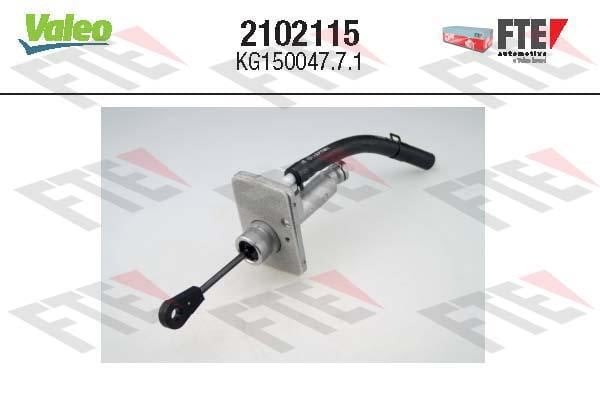 Valeo 2102115 Master Cylinder, clutch 2102115: Buy near me in Poland at 2407.PL - Good price!