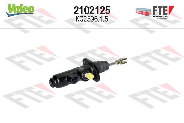 Valeo 2102125 Master Cylinder, clutch 2102125: Buy near me in Poland at 2407.PL - Good price!