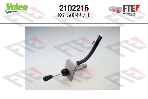 Valeo 2102215 Master Cylinder, clutch 2102215: Buy near me in Poland at 2407.PL - Good price!