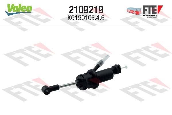 Valeo 2109219 Master Cylinder, clutch 2109219: Buy near me in Poland at 2407.PL - Good price!