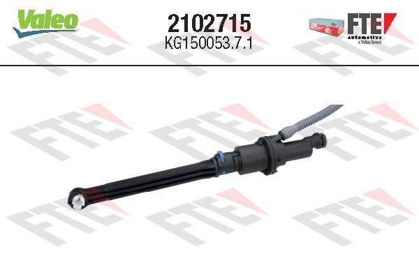 Valeo 2102715 Master Cylinder, clutch 2102715: Buy near me in Poland at 2407.PL - Good price!
