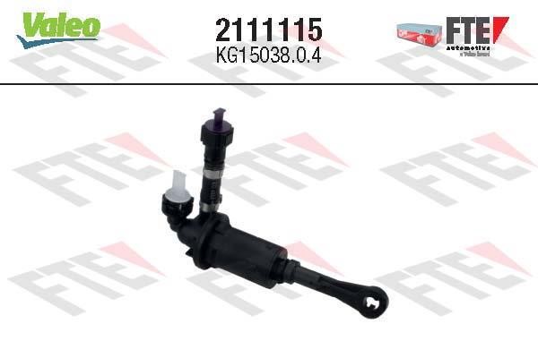 Valeo 2111115 Master Cylinder, clutch 2111115: Buy near me in Poland at 2407.PL - Good price!
