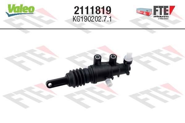 Valeo 2111819 Master Cylinder, clutch 2111819: Buy near me at 2407.PL in Poland at an Affordable price!