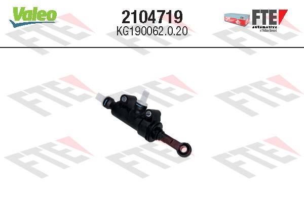 Valeo 2104719 Master Cylinder, clutch 2104719: Buy near me in Poland at 2407.PL - Good price!