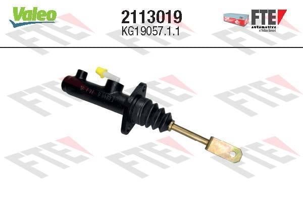 Valeo 2113019 Master Cylinder, clutch 2113019: Buy near me at 2407.PL in Poland at an Affordable price!