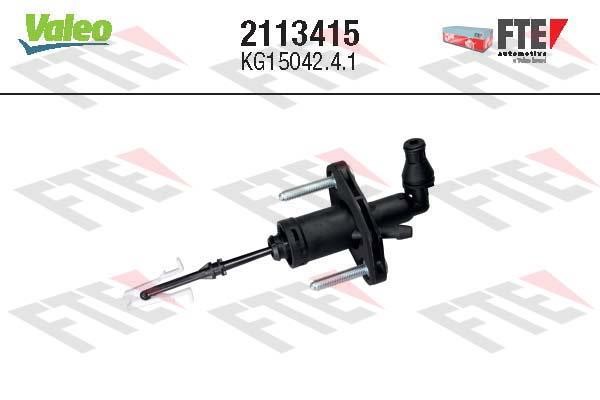 Valeo 2113415 Master Cylinder, clutch 2113415: Buy near me in Poland at 2407.PL - Good price!