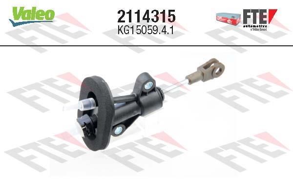 Valeo 2114315 Master Cylinder, clutch 2114315: Buy near me in Poland at 2407.PL - Good price!