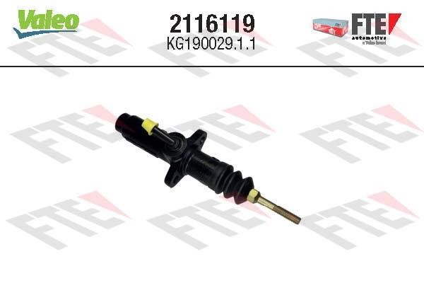 Valeo 2116119 Master Cylinder, clutch 2116119: Buy near me in Poland at 2407.PL - Good price!