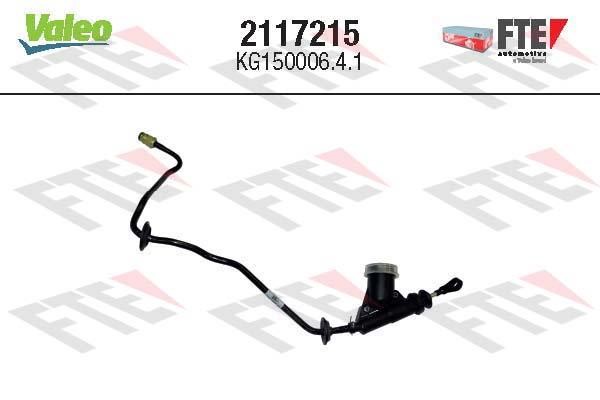 Valeo 2117215 Master Cylinder, clutch 2117215: Buy near me in Poland at 2407.PL - Good price!