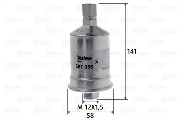 Valeo 587056 Fuel filter 587056: Buy near me in Poland at 2407.PL - Good price!