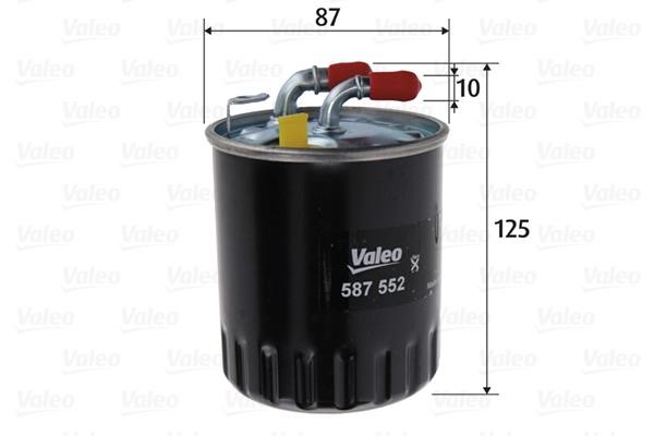 Valeo 587552 Fuel filter 587552: Buy near me in Poland at 2407.PL - Good price!