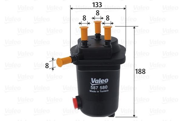 Valeo 587580 Fuel filter 587580: Buy near me in Poland at 2407.PL - Good price!