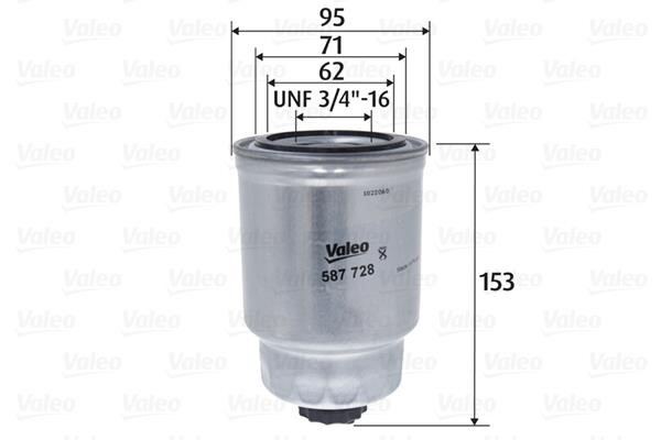 Valeo 587728 Fuel filter 587728: Buy near me at 2407.PL in Poland at an Affordable price!