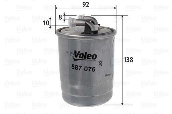 Valeo 587076 Fuel filter 587076: Buy near me in Poland at 2407.PL - Good price!