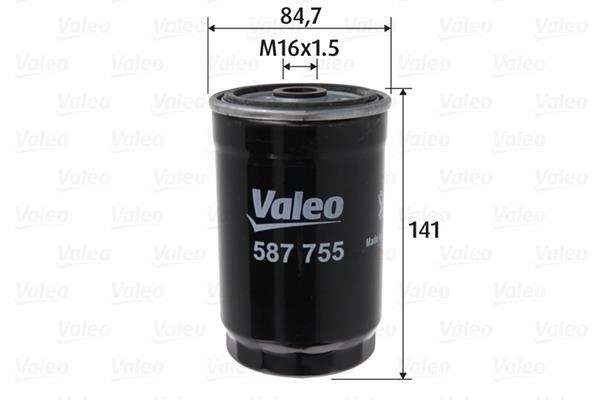 Valeo 587755 Топливный фильтр 587755: Отличная цена - Купить в Польше на 2407.PL!