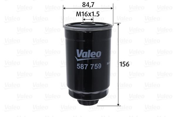 Valeo 587759 Топливный фильтр 587759: Отличная цена - Купить в Польше на 2407.PL!