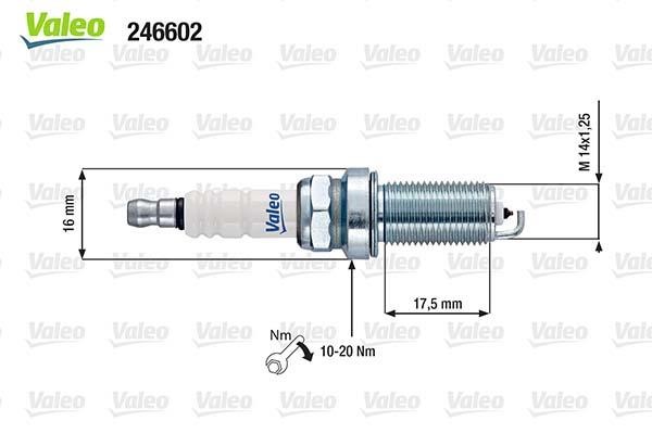 Valeo 246602 Spark plug 246602: Buy near me in Poland at 2407.PL - Good price!