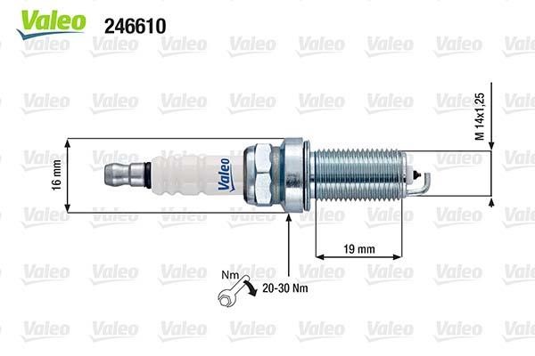 Valeo 246610 Spark plug 246610: Buy near me at 2407.PL in Poland at an Affordable price!