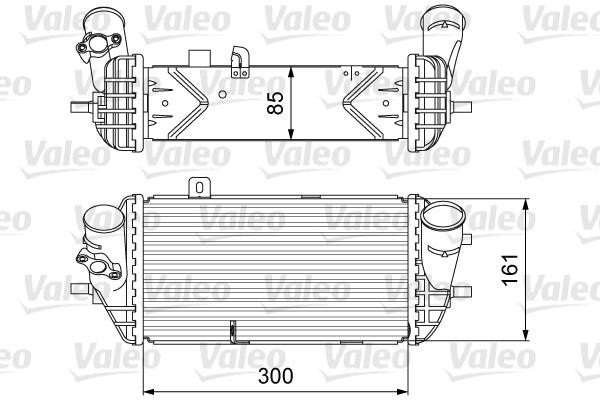 Valeo 818637 Intercooler, charger 818637: Buy near me in Poland at 2407.PL - Good price!
