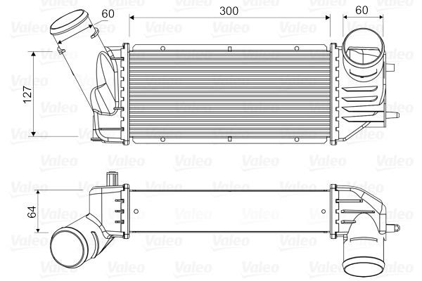 Valeo 818648 Intercooler, charger 818648: Buy near me in Poland at 2407.PL - Good price!