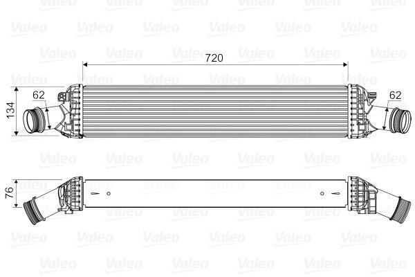 Valeo 818654 Intercooler, charger 818654: Buy near me in Poland at 2407.PL - Good price!