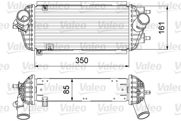 Valeo 818665 Intercooler, charger 818665: Buy near me at 2407.PL in Poland at an Affordable price!