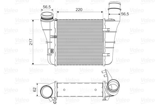 Valeo 818669 Intercooler, charger 818669: Buy near me in Poland at 2407.PL - Good price!