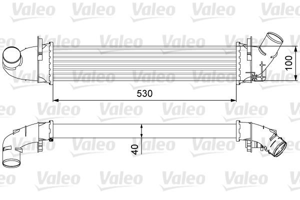Valeo 818544 Intercooler, charger 818544: Buy near me at 2407.PL in Poland at an Affordable price!
