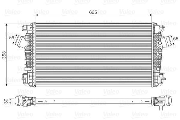 Valeo 818567 Intercooler, charger 818567: Buy near me at 2407.PL in Poland at an Affordable price!