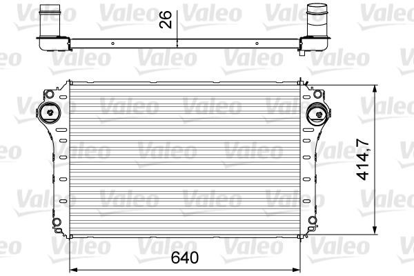 Valeo 818568 Intercooler, charger 818568: Buy near me in Poland at 2407.PL - Good price!