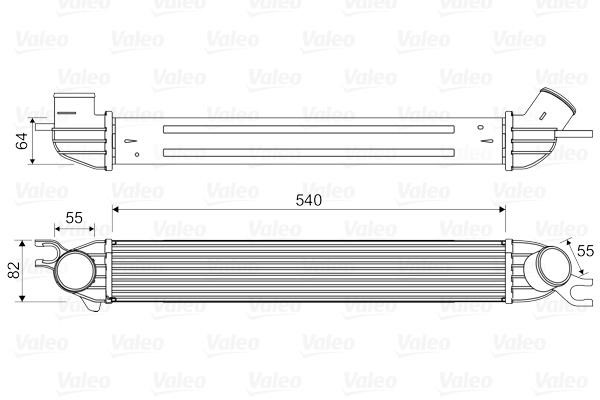 Valeo 818580 Intercooler, charger 818580: Buy near me in Poland at 2407.PL - Good price!