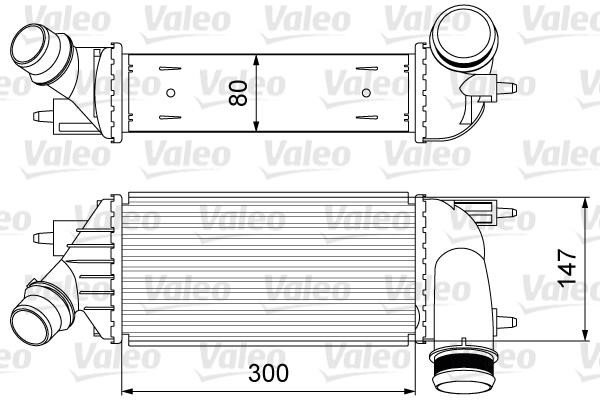 Valeo 818583 Intercooler, charger 818583: Buy near me in Poland at 2407.PL - Good price!