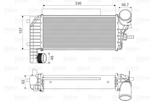 Valeo 818604 Intercooler, charger 818604: Buy near me in Poland at 2407.PL - Good price!