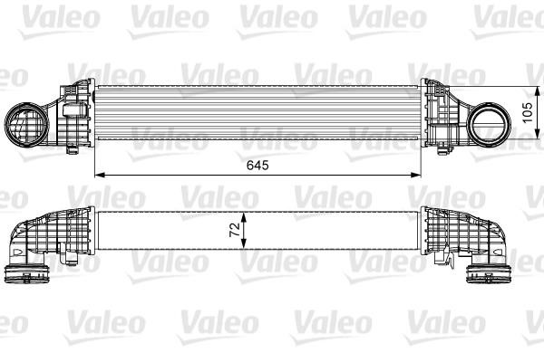 Valeo 818606 Chłodnica powietrza doładowującego (intercooler) 818606: Dobra cena w Polsce na 2407.PL - Kup Teraz!