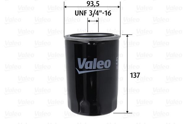 Valeo 586101 Oil Filter 586101: Buy near me in Poland at 2407.PL - Good price!