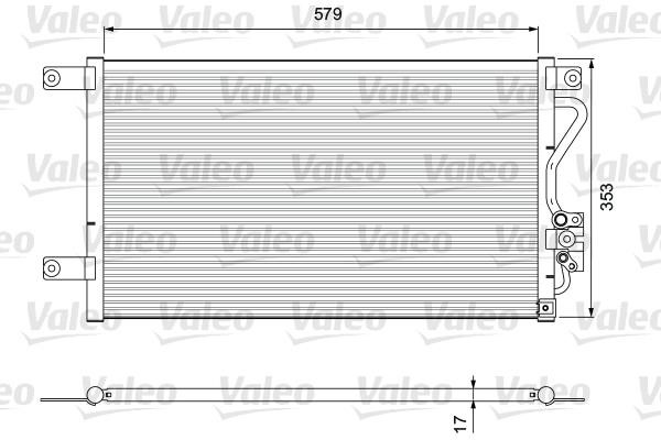 Valeo 810929 Радиатор кондиционера (Конденсатор) 810929: Отличная цена - Купить в Польше на 2407.PL!