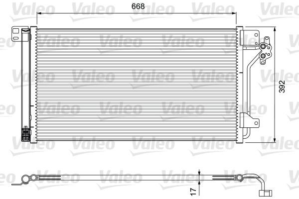 Valeo 814015 Радиатор кондиционера (Конденсатор) 814015: Купить в Польше - Отличная цена на 2407.PL!