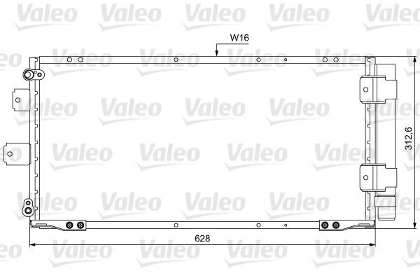 Valeo 814037 Радиатор кондиционера (Конденсатор) 814037: Отличная цена - Купить в Польше на 2407.PL!