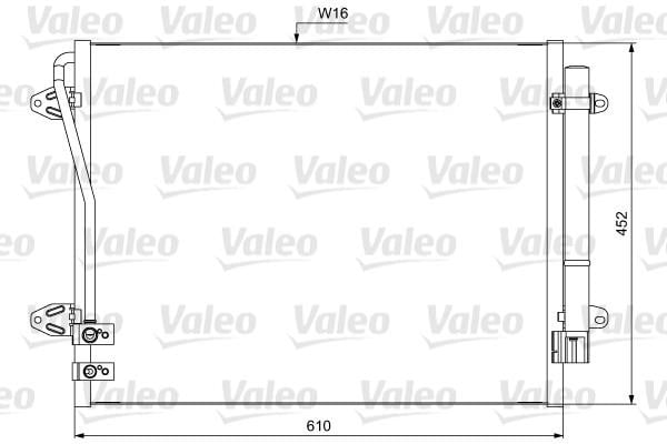Valeo 814039 Радиатор кондиционера (Конденсатор) 814039: Отличная цена - Купить в Польше на 2407.PL!