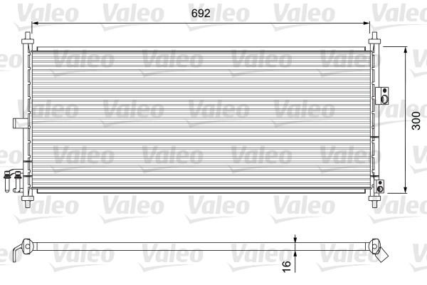 Valeo 817823 Радиатор кондиционера (Конденсатор) 817823: Отличная цена - Купить в Польше на 2407.PL!