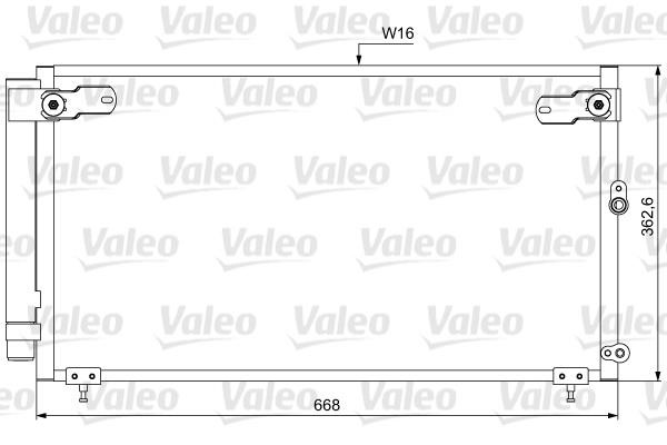 Valeo 814047 Cooler Module 814047: Buy near me in Poland at 2407.PL - Good price!
