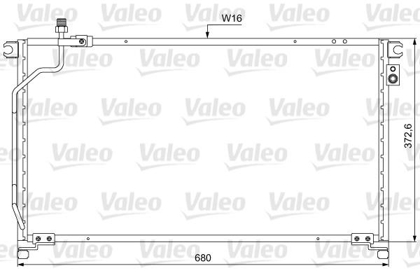 Valeo 814049 Радиатор кондиционера (Конденсатор) 814049: Отличная цена - Купить в Польше на 2407.PL!