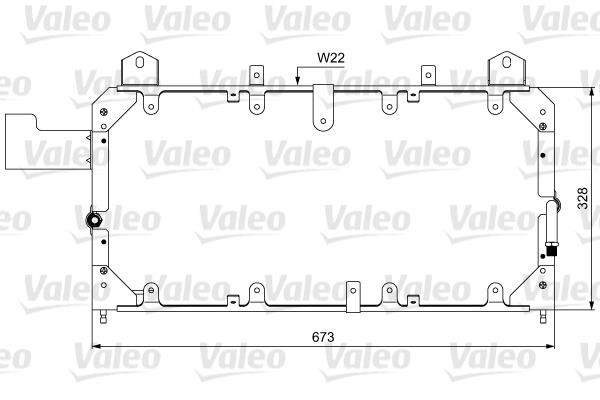 Valeo 814062 Cooler Module 814062: Buy near me in Poland at 2407.PL - Good price!