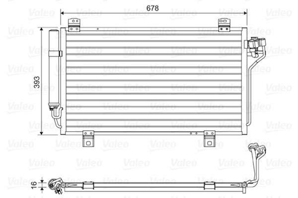 Valeo 814195 Cooler Module 814195: Buy near me in Poland at 2407.PL - Good price!