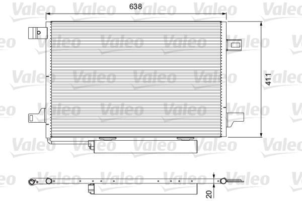 Valeo 814249 Радиатор кондиционера (Конденсатор) 814249: Купить в Польше - Отличная цена на 2407.PL!