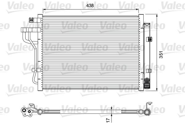 Valeo 814399 Радиатор кондиционера (Конденсатор) 814399: Отличная цена - Купить в Польше на 2407.PL!